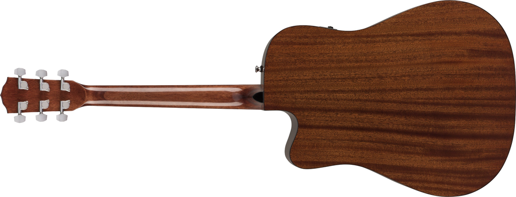 GUITARRA ELECTROACUSTICA FENDER, SERIE DREADNOUGHT, MADERA CAOBA, DIAPASON DE NOGAL, COLOR NATURAL