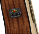 GUITARRA ELECTROACUSTICA FENDER, SERIE DREADNOUGHT, MADERA CAOBA, DIAPASON DE NOGAL, COLOR NATURAL