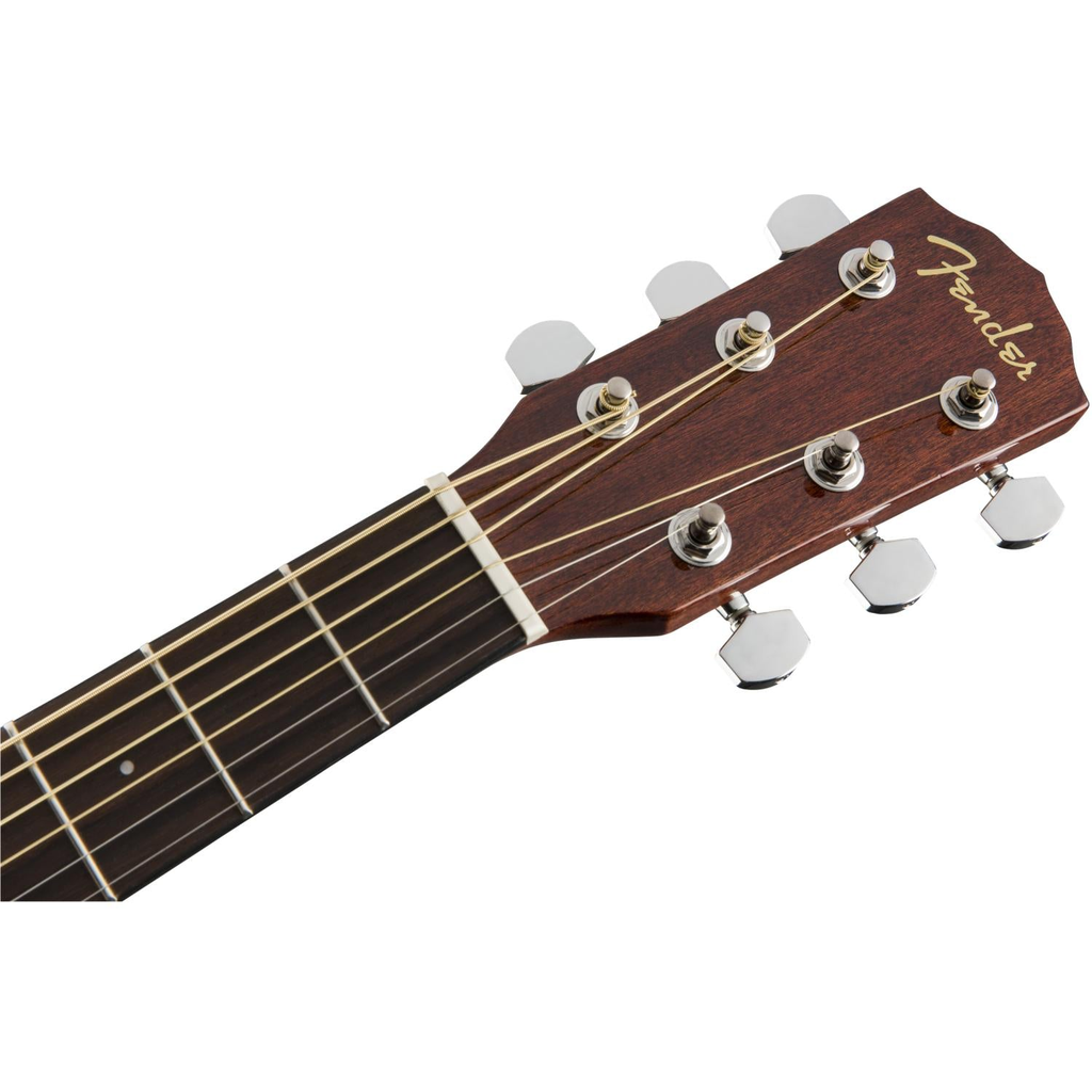 GUITARRA ELECTROACUSTICA FENDER, SERIE DREADNOUGHT, MADERA CAOBA, DIAPASON DE NOGAL, COLOR NATURAL