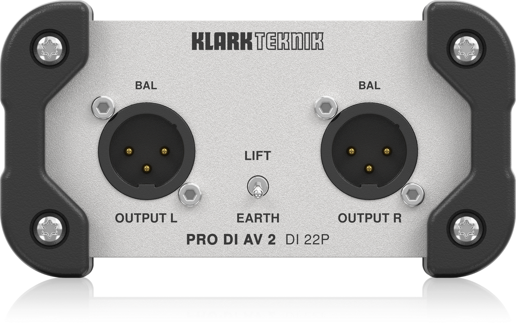 CAJA DIRECTA PASIVA, STEREO, CON TRANSFORMADORES MIDAS Y KLARK TEKNIK, COLOR GRIS