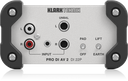 CAJA DIRECTA PASIVA, STEREO, CON TRANSFORMADORES MIDAS Y KLARK TEKNIK, COLOR GRIS