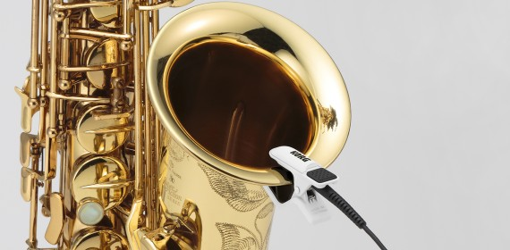 PASTILLA (MICROFONO) KORG, PARA SAXOFON / TROMPETA / FLAUTA / CELLO / VIOLIN / VARIOS , COLOR NEGRO