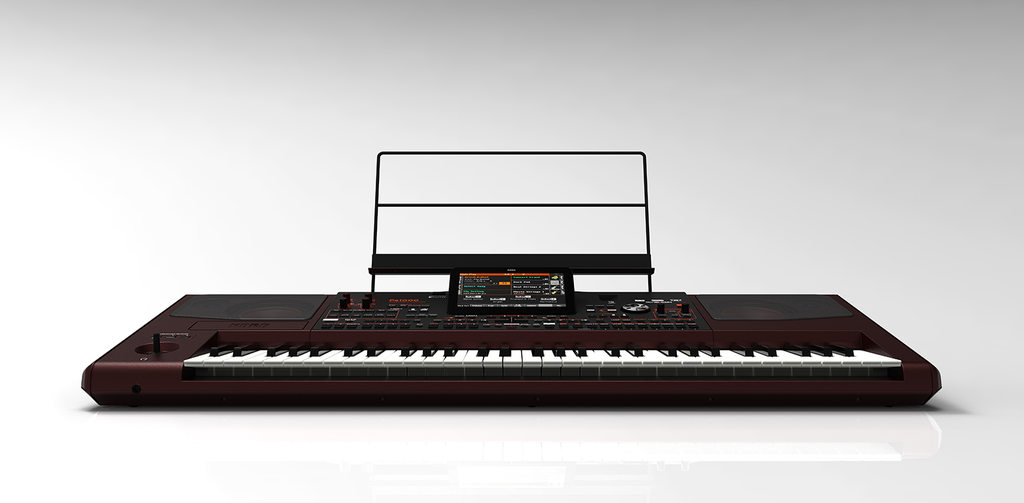 TECLADO INTERACTIVO PROFESIONAL KORG, 61 TECLAS, ALTAVOCES INCORPORADOS, USB MIDI, SECEUNCIADOR DE ACORDES, PANTALLA TOUCH