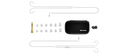 AUDIFONOS PROFESIONALES MEE AUDIO, PARA MONITOREO PERSONAL, COLOR NEGRO