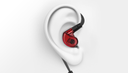 AUDIFONOS PROFESIONALES MEE AUDIO, PARA MONITOREO PERSONAL, COLOR ROJO
