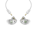 AUDIFONOS PROFESIONALES MEE AUDIO, SERIE MX1, PARA MONITOREO PERSONAL, COLOR TRANSPARENTE