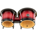 BONGO HEADLINER MEINL, 6 3/4" Y 8", MADERA, COLOR VINO TINTO