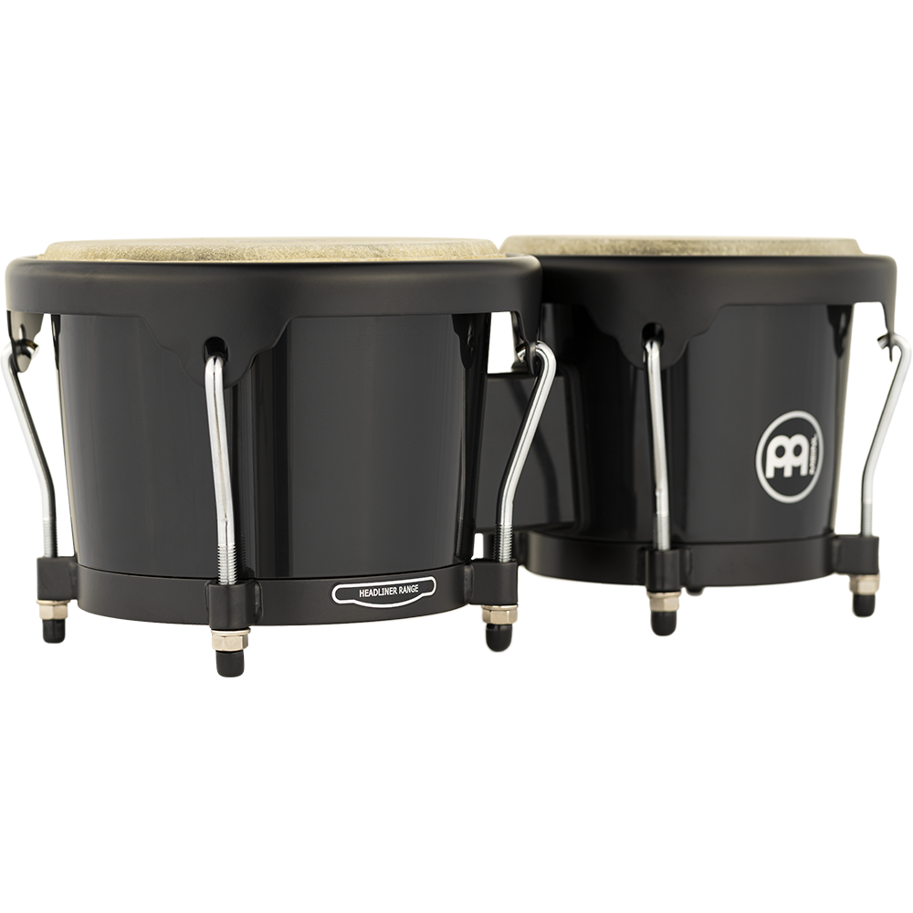 BONGO JOURNEY MEINL, 6 1/2" Y 7 1/2", MADERA, COLOR NEGRO