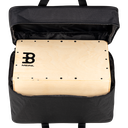 FUNDA PARA CAJON PERUANO MEINL, NAILON ACOLCHADO, COSTURAS REFORZADAS, COLOR NEGRO