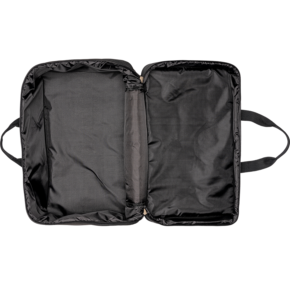 FUNDA PARA CAJON PERUANO MEINL, NAILON ACOLCHADO, COSTURAS REFORZADAS, COLOR NEGRO