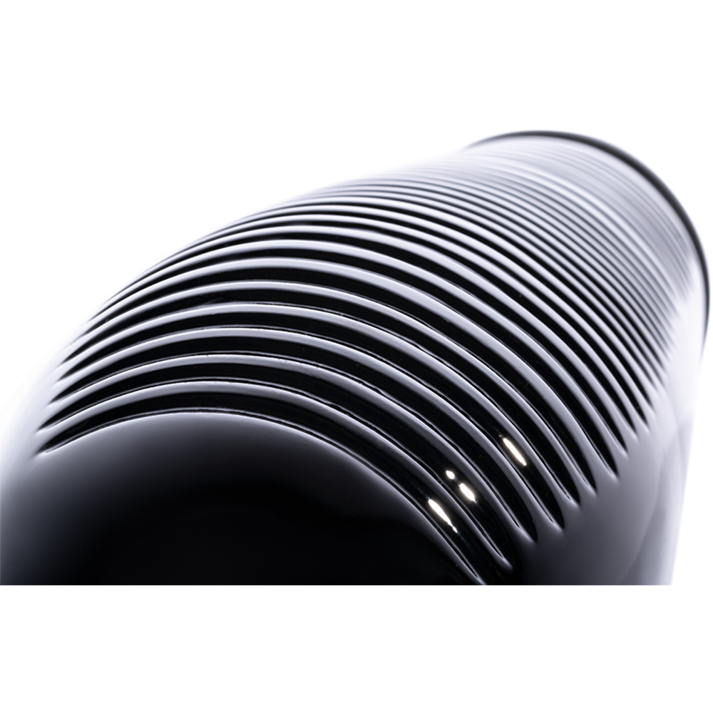 GUIRO MEINL, FIBRA DE VIDRIO, COLOR NEGRO, INCLUYE PEINETA