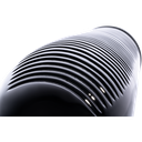 GUIRO MEINL, FIBRA DE VIDRIO, COLOR NEGRO, INCLUYE PEINETA