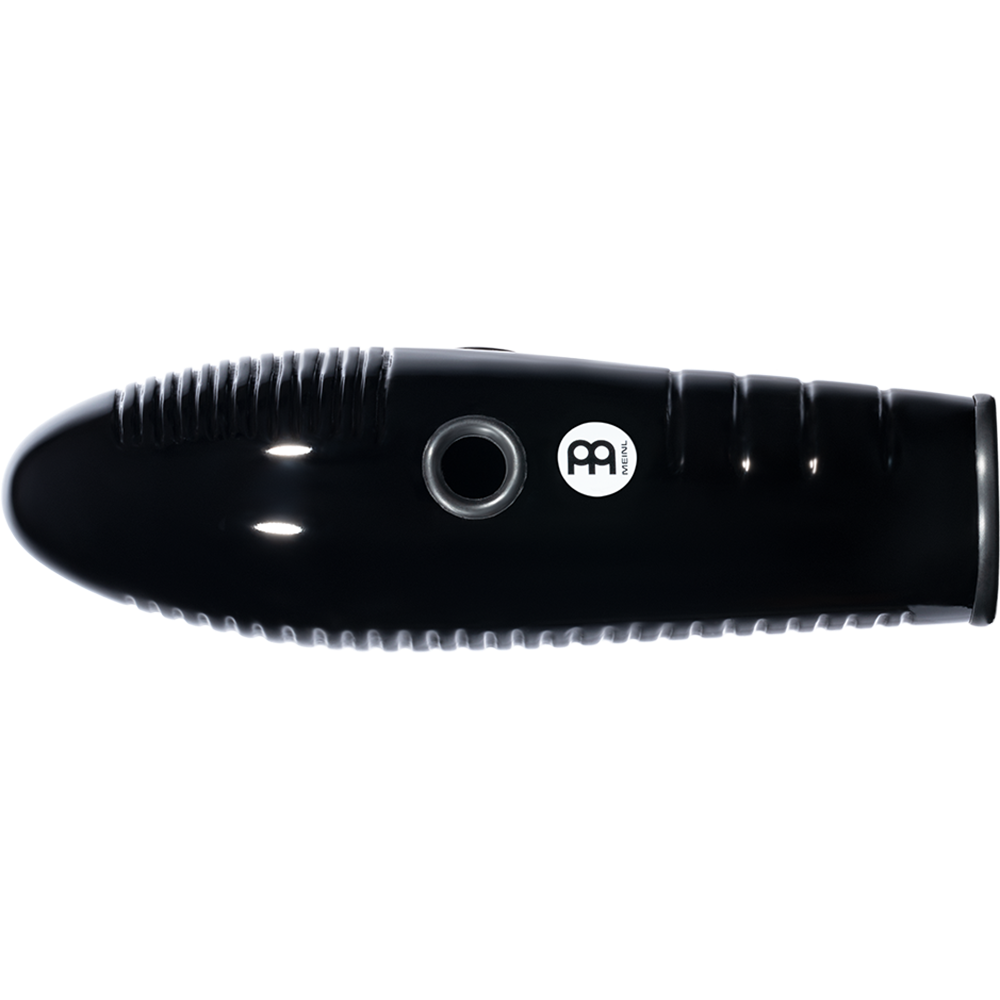GUIRO MEINL, FIBRA DE VIDRIO, COLOR NEGRO, INCLUYE PEINETA