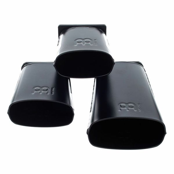 TRIPLE CENCERRO MEINL, METAL, VARIOS TAMAÑOS, COLOR NEGRO