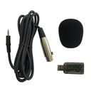 MICROFONO CONDENSADO MITZU, PARA STUDIO, INCLUYE MONTAGE Y FILTRO, 20HZ - 20KHZ