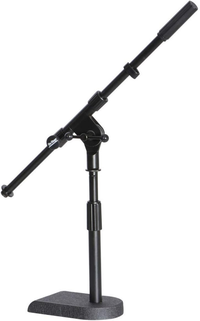 PEDESTAL PARA MICROFONO MINI ON-STAGE, NEGRO, CON BRAZO