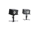 PEDESTAL PARA MONITOR ON-STAGE, INCLUYE 2 PEDESTALES, NEGRO