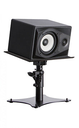 PEDESTAL PARA MONITOR ON-STAGE, INCLUYE 2 PEDESTALES, NEGRO