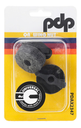 2 PACK DE TUERCAS PDP, PARA PEDESTAL DE PLATILLOS, TIPO MARIPOSA, 6MM, NEGRO, ACCION RAPIDA