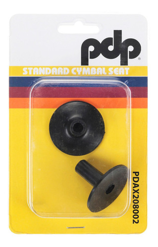 2 PACK HACIENTO PARA PLATILLO PDP, PLASTICO COLOR NEGRO, 8MM