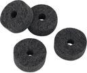 4 PACK DE FELPAS PDP, FIELTRO CORTO, PARA PLATILLOS, COLOR GRIS OSCURO