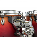 BATERIA ACUSTICA PEARL, SERIE EXPORT, 5PCS, ACABADO MATE, COLOR AMANECER AMBAR