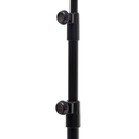 PEDESTAL PARA PARTITURAS AJUSTABLE PROEL, DE ACERO COLOR NEGRO