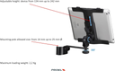 SOPORTE UNIVERSAL PROEL, PARA TABLET, COLOR NEGRO