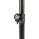 PAR DE PEDESTALES PARA ALTAVOZ QUIKLOK, ANUMINIO, SOPORTA 100LB MAXIMO, COLOR NEGRO CON ESTUCHE
