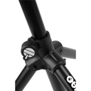 PAR DE PEDESTALES PARA ALTAVOZ QUIKLOK, ANUMINIO, SOPORTA 100LB MAXIMO, COLOR NEGRO CON ESTUCHE