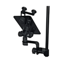 SOPORTE UNIVERSAL QUIKLOK, PARA TABLET O IPAD,  11.5" MAXIMO, COLOR NEGRO
