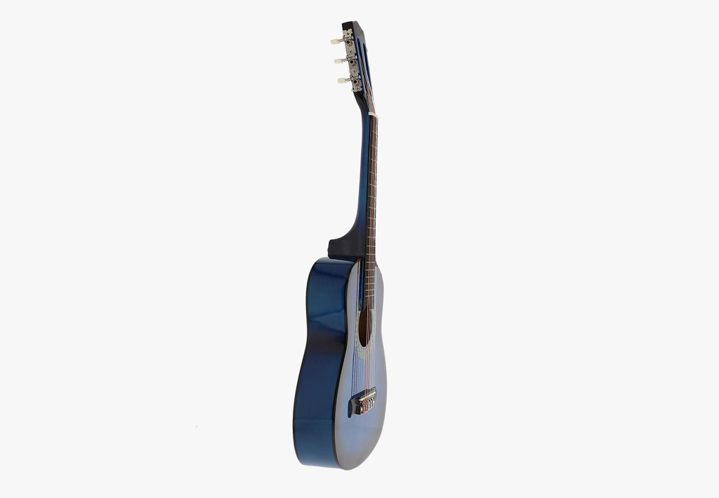 GUITARRA CLASICA SARA, DE 34" COLOR AZUL, CON FUNDA