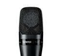 MICROFONO CONDENSADO, SHURE, DE DIAFRAGMA GRANDE, PARA STUDIO, INCLUYE MONTAGE ( SUSPENSION )