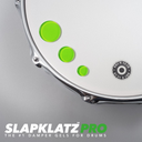 PAQUETE DE DAMPER PADS SLAPKLATZ PRO, 5 PIEZAS, COLOR VERDE
