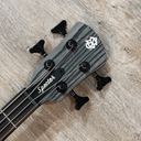 BAJO ELECTRICO SPECTOR, SERIE PULSE, 5 CUERDAS, ACTIVO, MADERA ARCE, FRESNO, EBANO, COLOR GRIS ANTRACITA