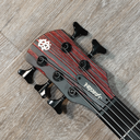 BAJO ELECTRICO SPECTOR, SERIE PULSE, 5 CUERDAS, ACTIVO, MADERA ARCE, FRESNO, EBANO, COLOR ROJO CENIZA