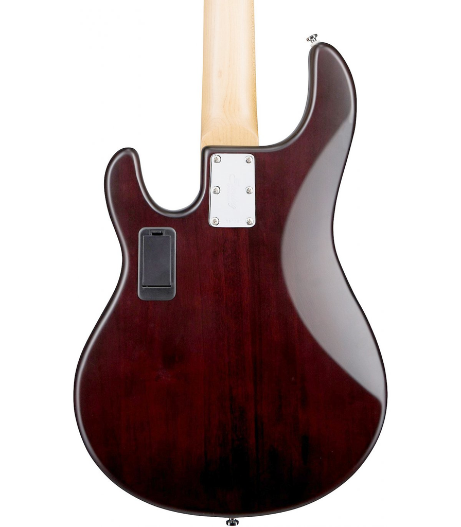 BAJO ELECTRICO STERLING, STINGRAY5, 5 CUERDAS, ACTIVO, COLOR WALNUT SATIN