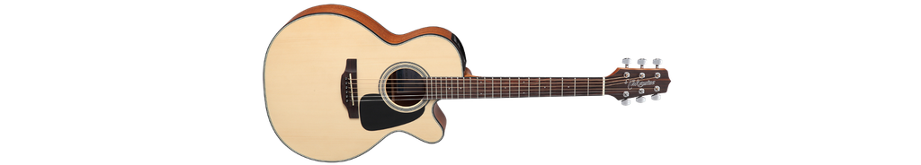 GUITARRA ELECTROACUSTICA TAKAMINE, 37, COMBINACION DE MADERA ABETO, CAOBA Y LAUREL, COLOR NATURAL, CON ESTUCHE