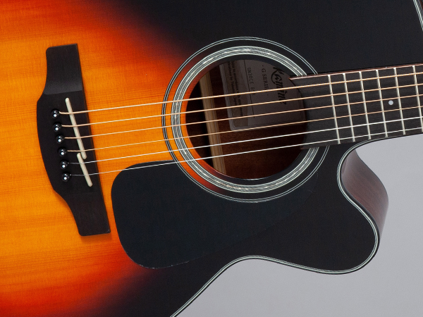 GUITARRA ELECTROACUSTICA TAKAMINE, 41, COMBINACION DE MADERA ABETO, CAOBA Y OVANGKOL, COLOR SUNBURST, CON ESTUCHE
