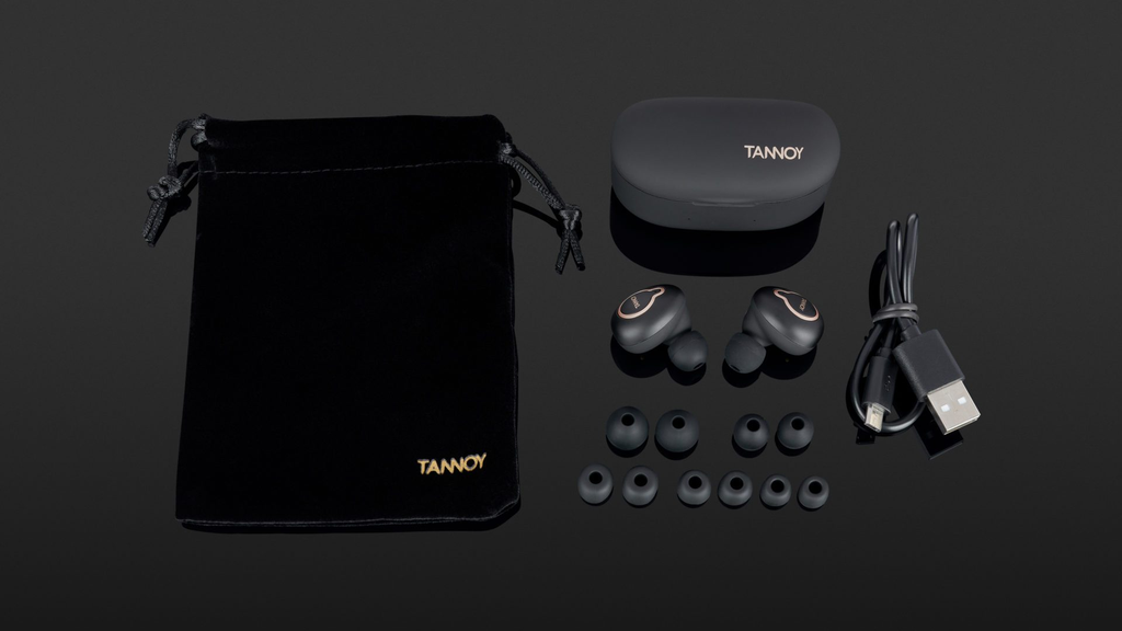 AUDIFONOS TANNOY, INALAMBRICOS, AUDIOPHILE, COLOR NEGRO
