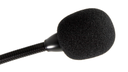 MICROFONO CONDENSADO TASCAM, CUELLO DE CISNE, COLOR NEGRO, INCLUYE BASE