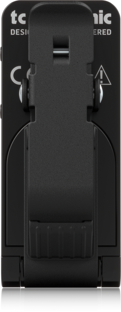 AFINADOR POLIFONICO TC ELECTRONIC, POLY TUNE, TIPO CLIP, NEGRO