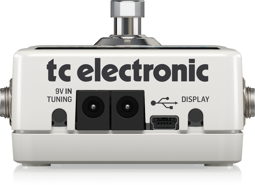 AFINADOR POLIFONICO TC ELECTRONIC, SERIE 3,  TIPO PEDAL, BLANCO