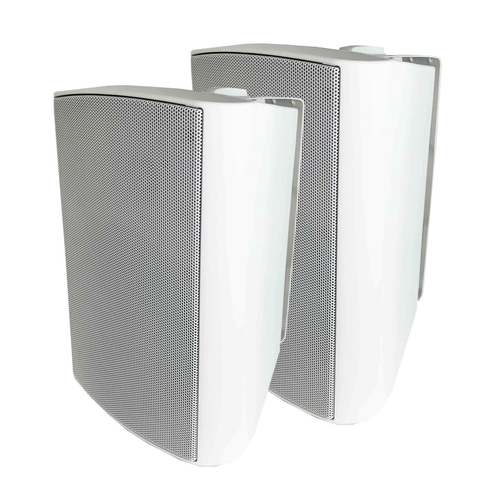 ALTAVOZ PASIVO AMBIENTAL NIPPON AMERICA, 8" INSTALACION DE PARED,  BASE METALICA, COLOR BLANCO 70V/100V/15W/8OHM X UNIDAD