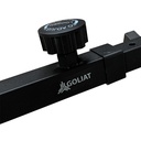 PEDESTAL PARA MULTIFUNCIONAL GOLIAT, TIPO Z, AJUSTABLE A TECLADOS, TORNAMESAS, MEZCLADORAS, METALICO NEGRO