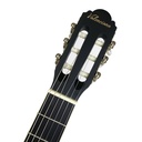 GUITARRA ELECTROCLASICA VALENCIANA, DE 39". CURTAWAY, COLOR NEGRO MATE