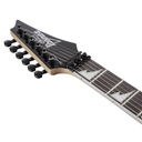 GUITARRA ELECTRICA MARCA IBANEZ, SERIE RG GIO, HH,  PUENTE FLOTANTE (TIPO FLOYD ROSE), SELECTOR 5-WAY, COLOR TRANSPARENT BLUE SUNBURST