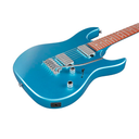 GUITARRA ELECTRICA MARCA IBANEZ, SERIE RG GIO, HH,  SELECTOR 5-WAY, COLOR METALLIC LIGHT BLUE MATTE