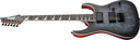 GUITARRA ELECTRICA MARCA IBANEZ, SERIE RG GIO, HH,  SELECTOR 5-WAY, COLOR DEEP DUSK BURST FLAT