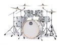BATERIA ACUSTICA MAPEX, SERIE MARS, 5PCS, COLOR BRILLO DE DIAMANTE (DT), MEDIDAS: 22", 10", 12", 16", 14"X6.5"
